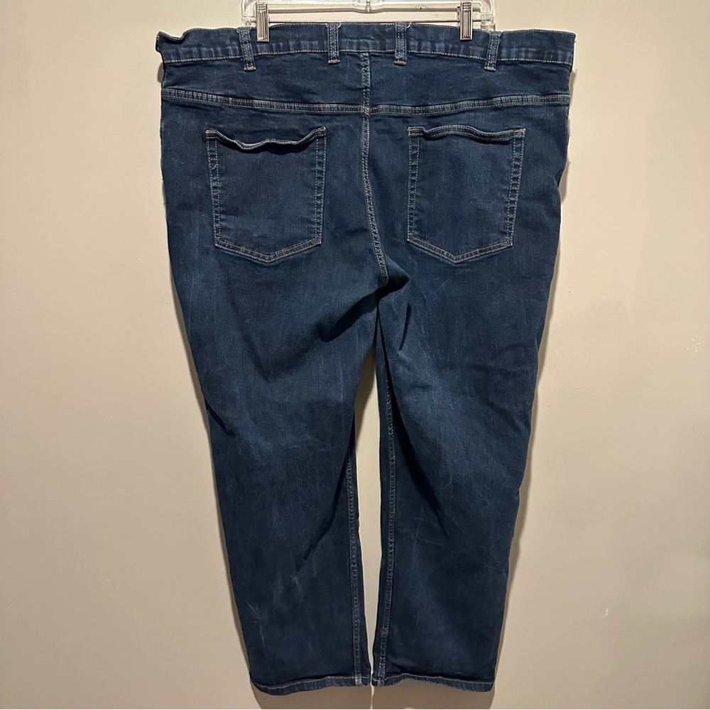 HB Harbor Bay Men Jeans Size 50 X 30 Athletic Fit Straight Leg Denim High Rise - Picture 4 of 6